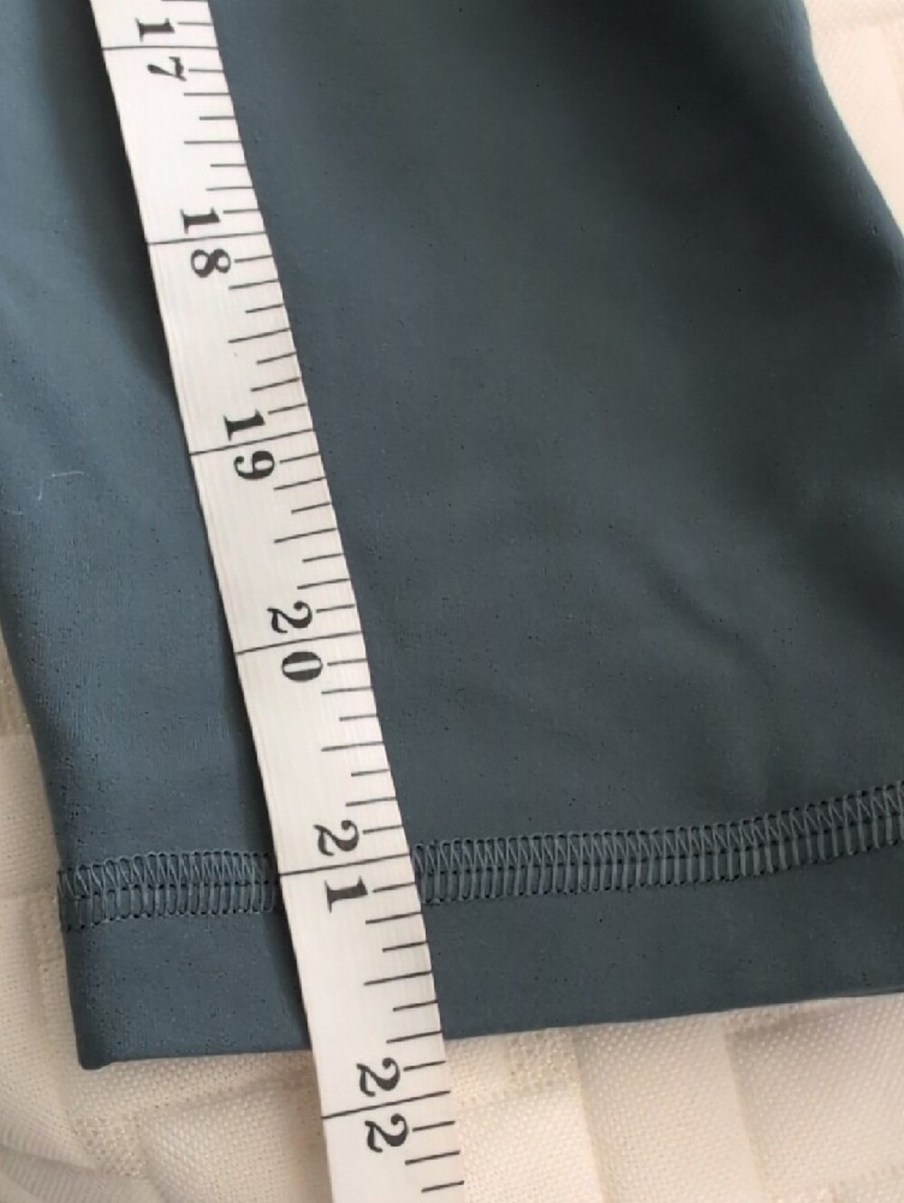 COLORFUL KOALA High-Waist 7/8 Performance Capris in Teal Blue Size Small - Picture 10 of 10
